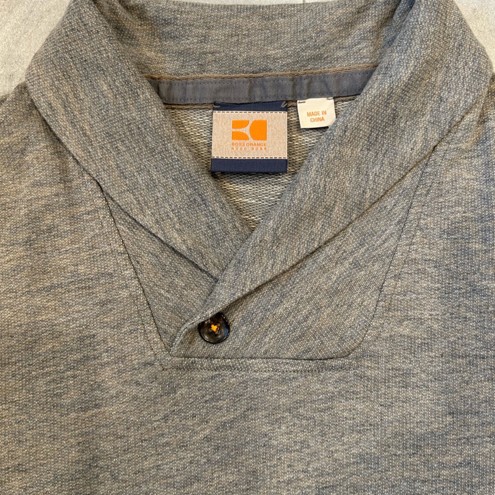 Hugo Boss Orange Men’s Shawl Collar Sweater
